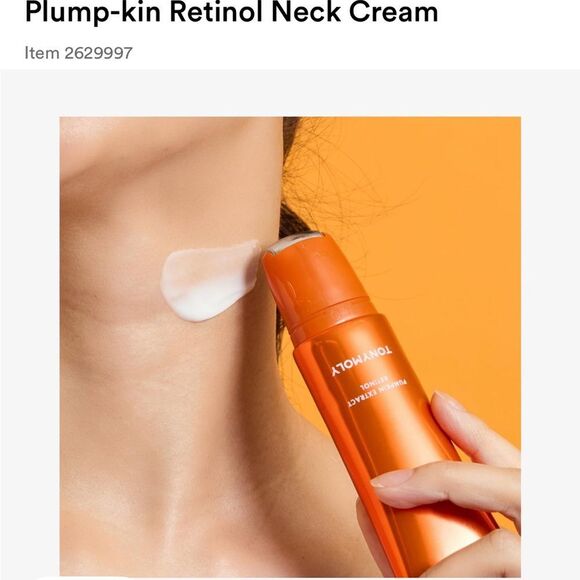 TONYMOLY Plump-kin Retinol Neck Cream 3.0oz - Picture 6 of 9